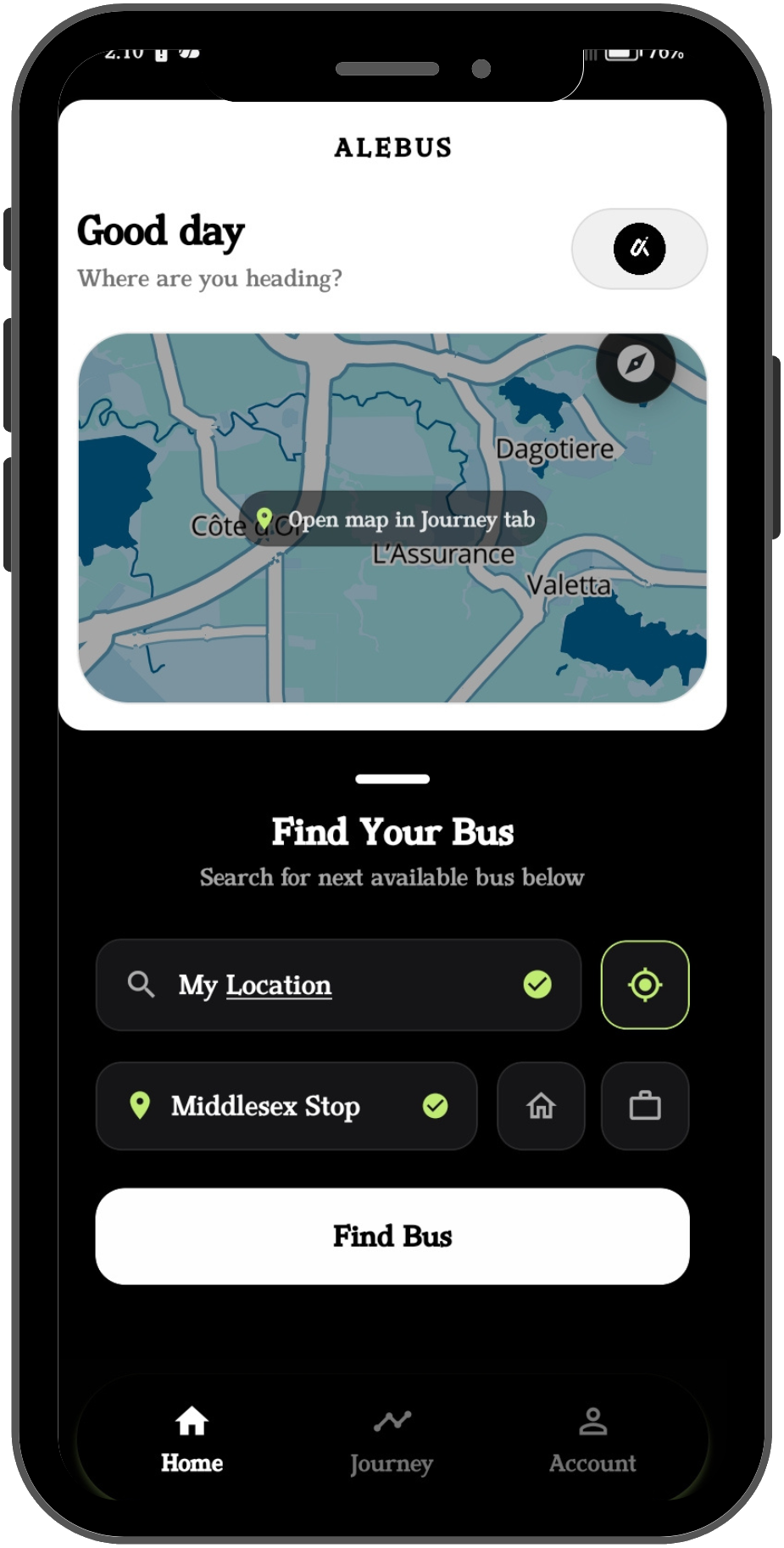 Find your bus